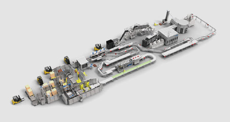 啤酒灌裝生產(chǎn)線