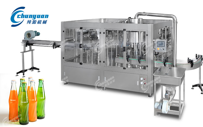 玻璃瓶碳酸飲料灌裝生產(chǎn)線-2 玻璃瓶碳酸飲料灌裝生產(chǎn)線-2