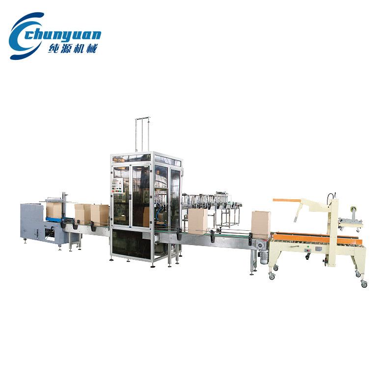 全自動開箱、裝箱、封箱機(jī)組